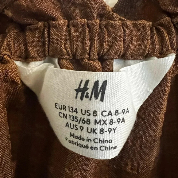 H&M Spaghetti Strap US size 5 romper in a camel color - Picture 3 of 3